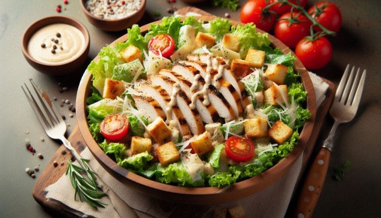 chicken caesar salad​