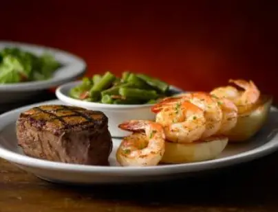 Filet 6oz & Grilled Shrimp