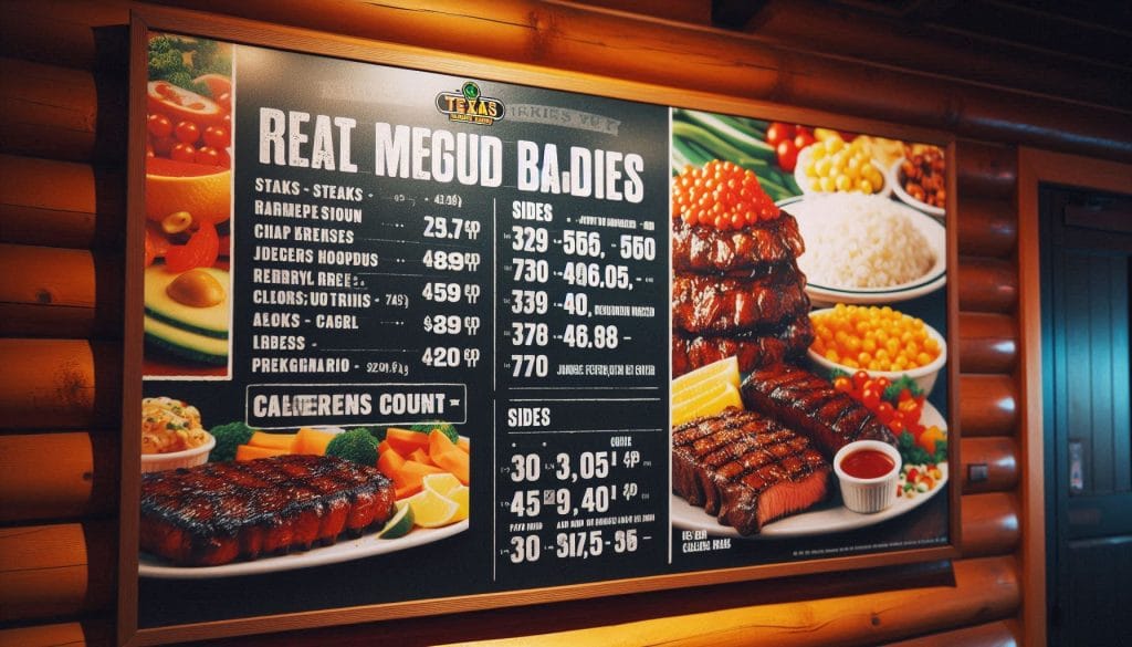 texas roadhouse nutrition facts​