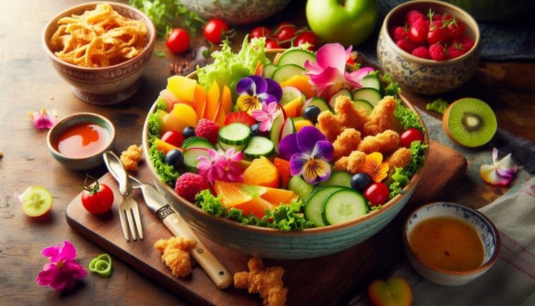 Chicken Critter Salad 