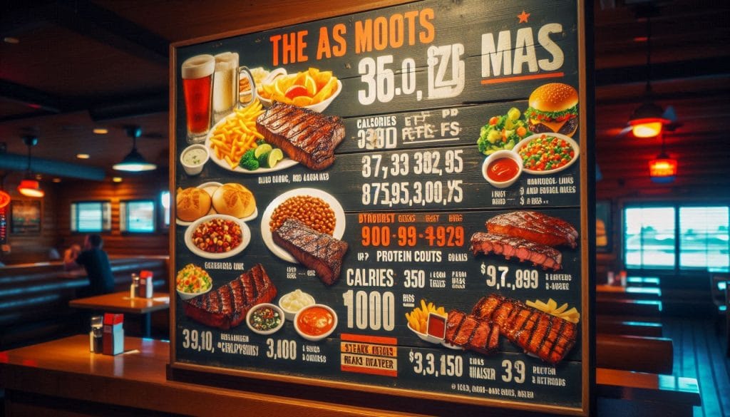 texas roadhouse nutrition facts​